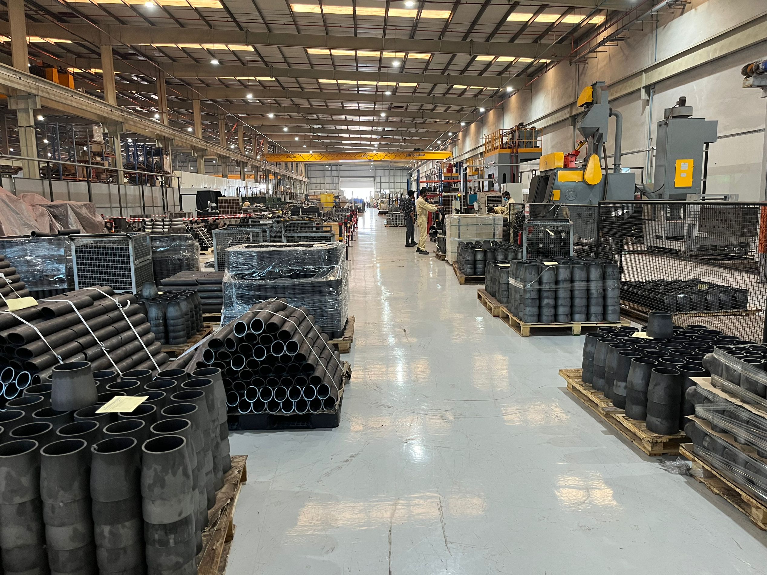 Good performance of whole factory fittings equipment in our client's factory